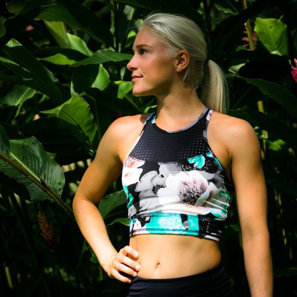 NWT Body Glove Bloom Vibe sports top - Picture 2 of 9